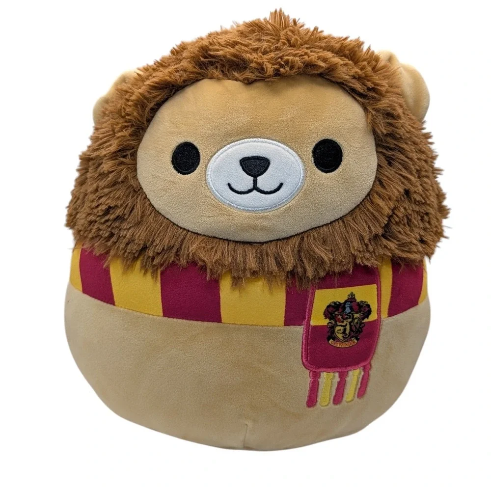 Original Squishmallow Harry Potter Plush Gryffindor Lion  Wizarding World Ten In